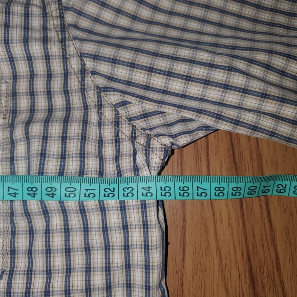 Timberland Men's Medium Checked L/S Dress Shirt Multicolor Cotton Button Down - Picture 5 of 7